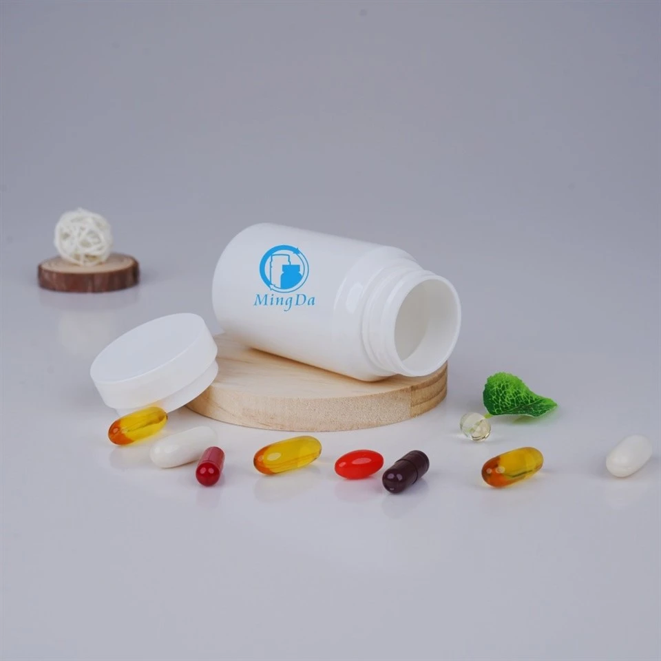 120ml PET pill container Leak-proof screw cap bottle